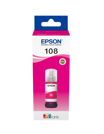 EPSON 108 KIRMIZI MÜREKKEP KARTUŞU (C13T09C34A)