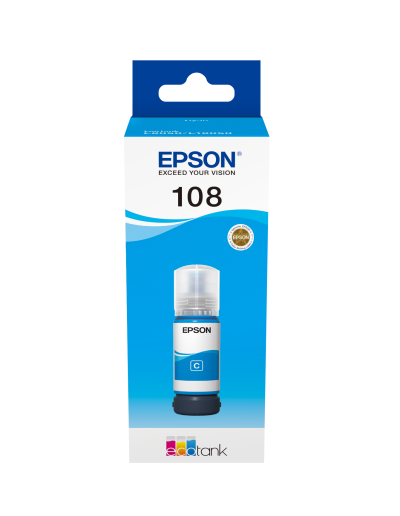 EPSON 108 MAVİ MÜREKKEP KARTUŞU (C13T09C24A)