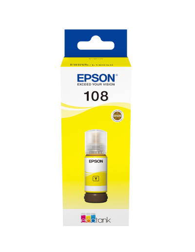 EPSON 108 SARI MÜREKKEP KARTUŞU (C13T09C44A)