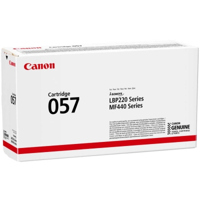 Canon CRG 057  Siyah Orijinal Toner